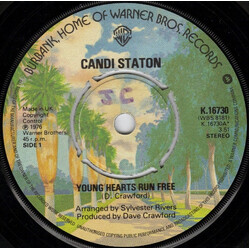 Candi Staton Young Hearts Run Free Vinyl 7" USED