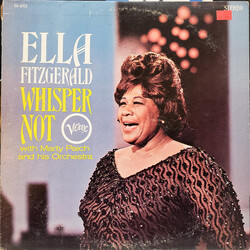 Ella Fitzgerald / Marty Paich Orchestra Whisper Not Vinyl LP USED