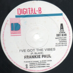 Frankie Paul I've Got The Vibes Vinyl 12" USED