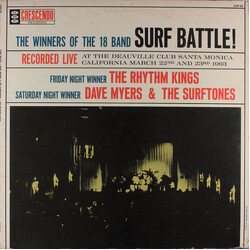 Rhythm Kings (5) / Dave Myers & The Surftones The Winners Of The 18 Band Surf Battle! Vinyl LP USED