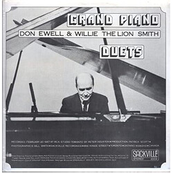 Willie "The Lion" Smith / Don Ewell Grand Piano  Duets Vinyl LP USED
