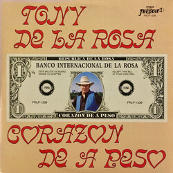 Tony De La Rosa Corazon De A Peso Vinyl LP USED