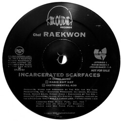 Raekwon Incarcerated Scarfaces Vinyl 12" USED