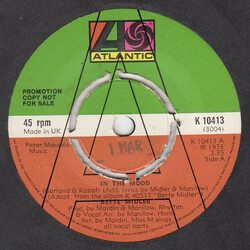 Bette Midler In The Mood Vinyl 7" USED