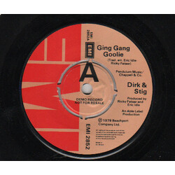 Dirk McQuickly / Stig O'Hara Ging Gang Goolie Vinyl 7" USED