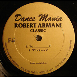 Robert Armani Classic Vinyl 12" USED