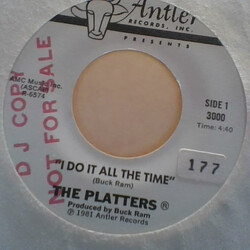 The Platters I Do It All The Time Vinyl 7" USED