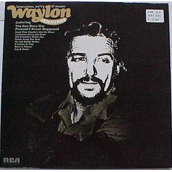 Waylon Jennings Lonesome, On'ry & Mean Vinyl LP USED