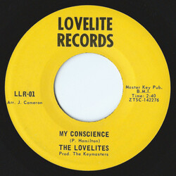 The Lovelites My Conscience / Man In My Life Vinyl 7" USED