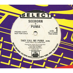 Seeborn And Puma They Call Me Puma Vinyl 12" USED