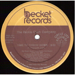 The Rickie Clark Company Time To Throw Down Vinyl 12" USED