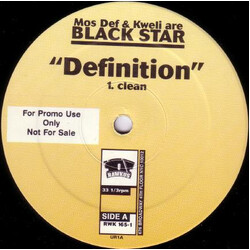 Black Star Definition Vinyl 12" USED