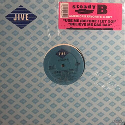 Steady B Use Me (Before I Go) / Believe Me Das Bad Vinyl 12" USED