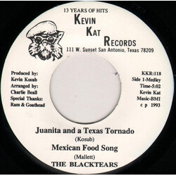Kevin And The Blacktears Juanita And A Texas Tornado / Mexican Food Song Vinyl 7" USED