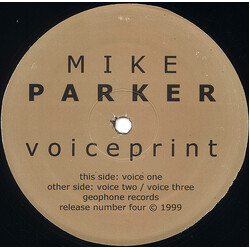 Mike Parker Voiceprint Vinyl 12" USED