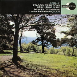 Zoltán Kodály / London Philharmonic Orchestra / Georg Solti Peacock Variations / Háry János Suite / Dances of Galánta Vinyl LP USED