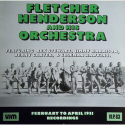Fletcher Henderson And His Orchestra Fletcher Henderson 1931: February to April 1931 Recordings Vinyl LP USED