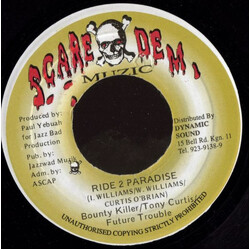 Bounty Killer / Tony Curtis / Future Troubles Ride 2 Paradise Vinyl 7" USED