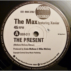 The Max / Xavier The Present Vinyl 12" USED