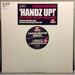DJ Deekline & Ed Solo Handz Up! Vinyl 12" USED