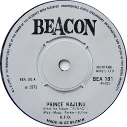 UFO (5) Prince Kajuku Vinyl 7" USED