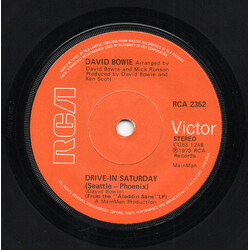 David Bowie Drive-In Saturday Vinyl 7" USED