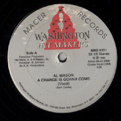 Al Mason A Change Is Gonna Come Vinyl 12" USED