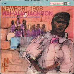 Mahalia Jackson Newport 1958 Vinyl LP USED
