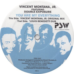 Vincent Montana, Jr. / Double Exposure You Are My Everything Vinyl 12" USED