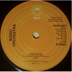 Biddu Orchestra The Stud Vinyl 7" USED
