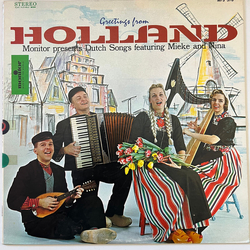 Mieke Duberta / Nina Dunkel Greetings From Holland Vinyl LP USED