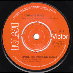 Catherine Howe Until The Morning Comes Vinyl 7" USED