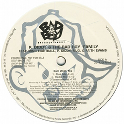 P. Diddy / The Bad Boy Family Roll With Me / Lonely Vinyl 12" USED