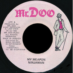 Ninjaman My Weapon Vinyl 7" USED