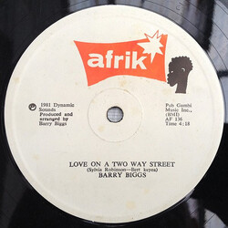 Barry Biggs Love On A Two Way Street Vinyl 12" USED