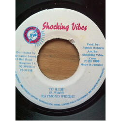 Raymond Wright To H.I.M. Vinyl 7" USED