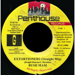 Bushman (3) Extortioners Vinyl 7" USED