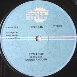 Donna Rhoden It's True Vinyl 12" USED