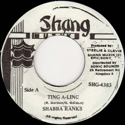 Shabba Ranks Ting A-Ling Vinyl 7" USED