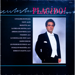 Placido Domingo Placido! Vinyl LP USED