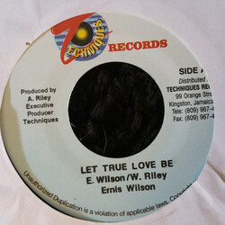 Ernest Wilson Let True Love Be Vinyl 7" USED