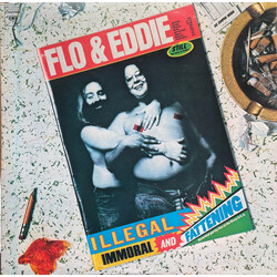 Flo & Eddie Illegal, Immoral And Fattening Vinyl LP USED