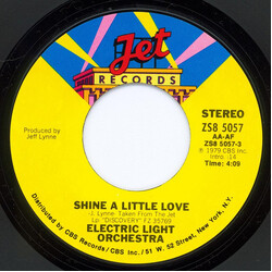 Electric Light Orchestra Shine A Little Love Vinyl 7" USED