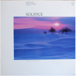 David Lanz / Michael Jones Solstice (Piano Solos) Vinyl LP USED