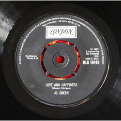 Al Green Love And Happiness Vinyl 7" USED