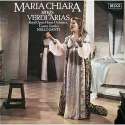 Maria Chiara / Giuseppe Verdi / Orchestra Of The Royal Opera House, Covent Garden / Nello Santi Maria Chiara Sings Verdi Arias Vinyl LP USED