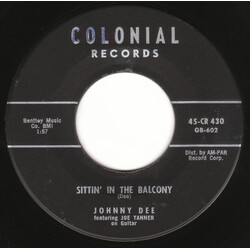 Johnny Dee (3) Sittin' In The Balcony Vinyl 7" USED