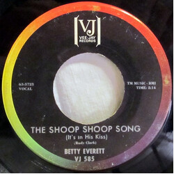 Betty Everett The Shoop Shoop Song (It's In His Kiss) Vinyl 7" USED
