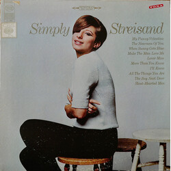 Barbra Streisand Simply Streisand Vinyl LP USED