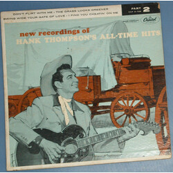 Hank Thompson New Recordings Of Hank Thompson's All-Time Hits Part 2 Vinyl LP USED